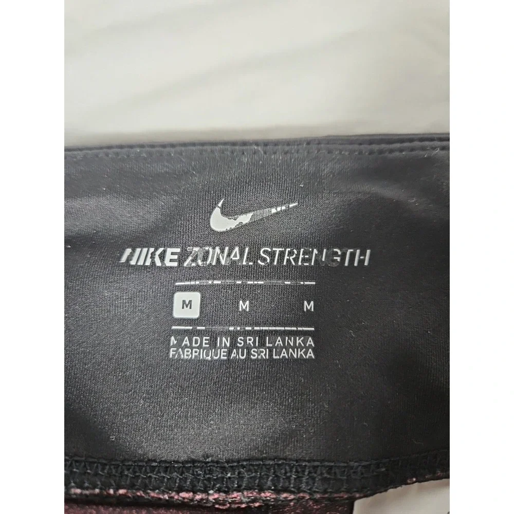 Nike Zonal Strength Womens Running Compression Leggings Medium - Picture 4 of 10